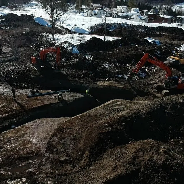 Solenga boligfelt Vei og VA